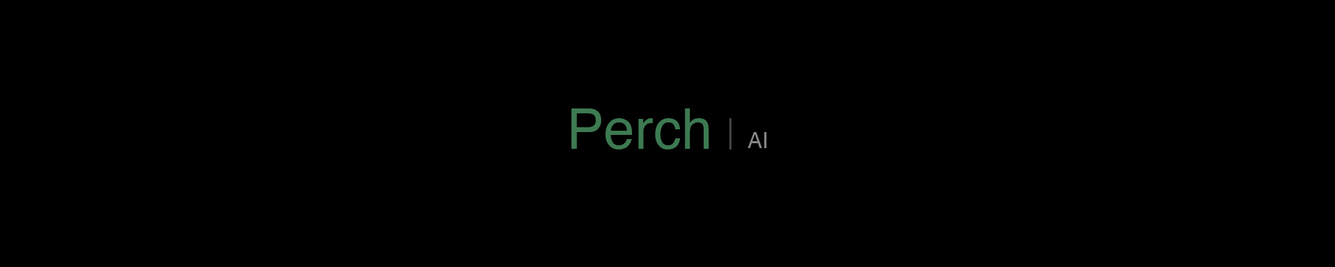 Perch AI wordmark